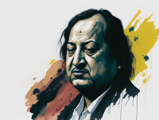 Foto nusrat fateh ali khan