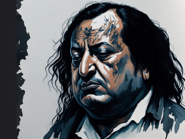 Foto nusrat fateh ali khan