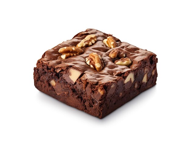 Photo nut brownie homemade german chocolate cake chocolate peanuts cake brownie square piece