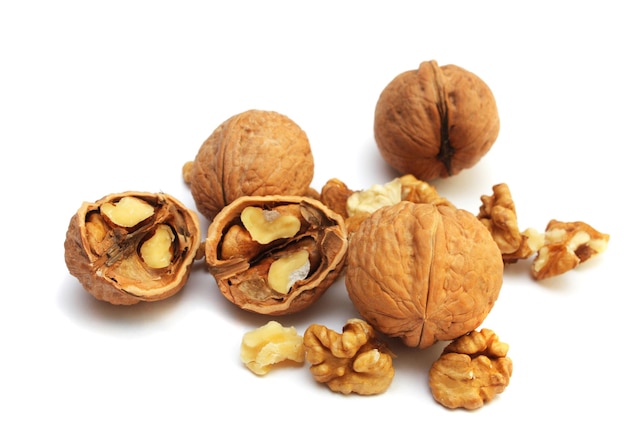 Nut isolated on a white background