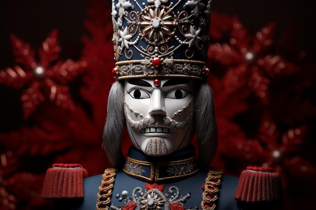 Foto nutcracker closeups ia generativa