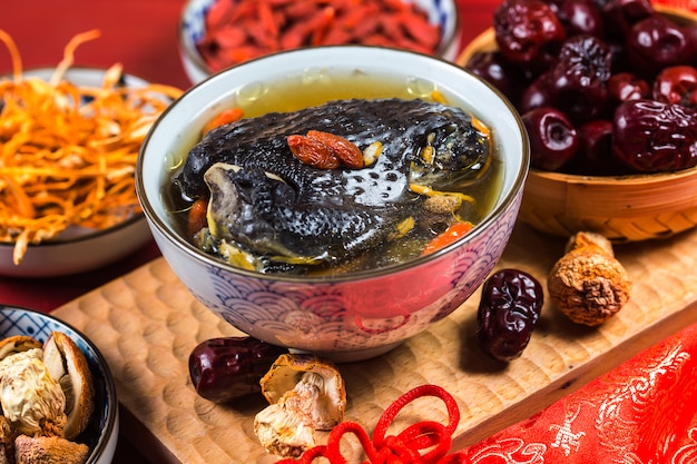 Nutrition and health of black-bone chicken soup