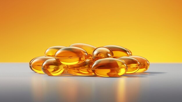 Nutritional supplement fish oil capsules photos