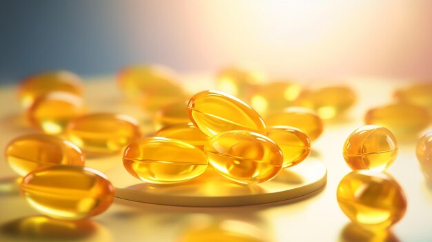 Nutritional supplement fish oil capsules photos