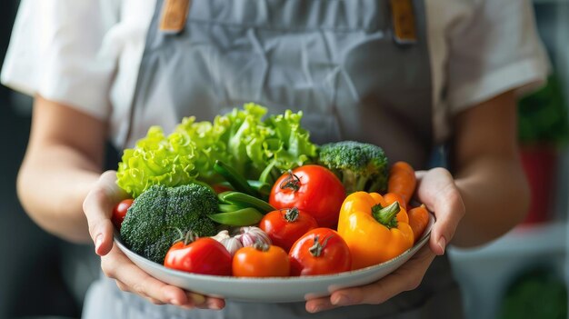 nutritionist providing guidance on balanced eating habits and portion control