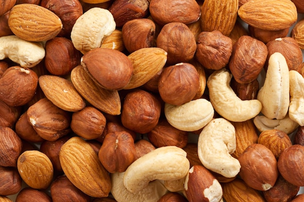 Nuts background