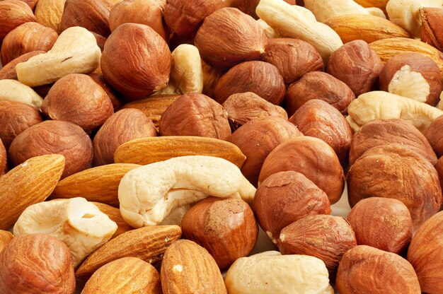 Nuts background