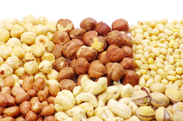 Nuts background