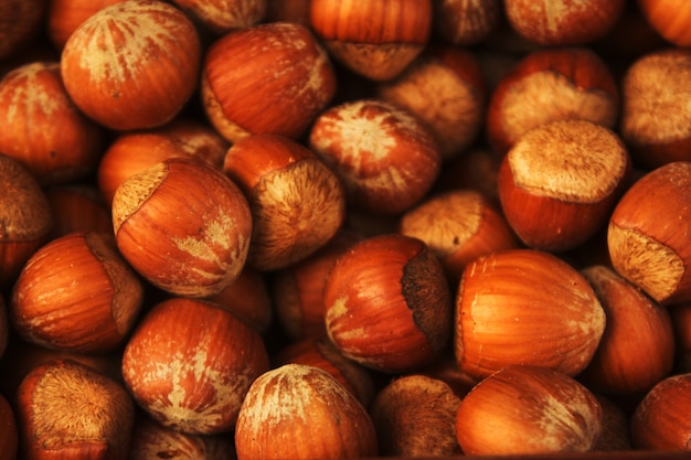Nuts close up