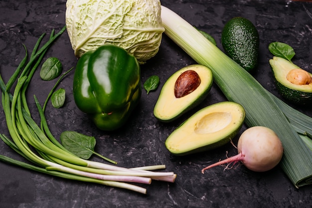 Nuttige groenten voor de bereiding van vegetarisch voedsel