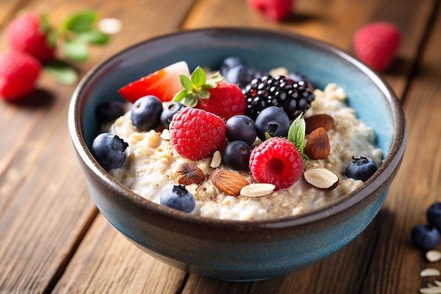 Nutty Berry Oatmeal