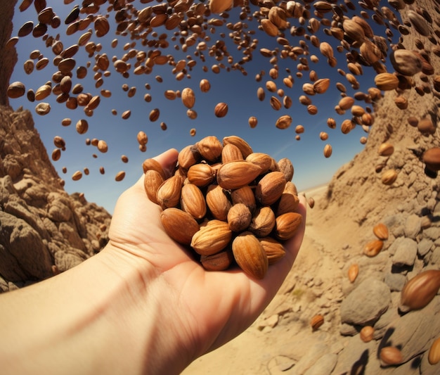 Photo the nutty triumph capturing molecular gastronomy with pov gopro footage trail cam and helping han