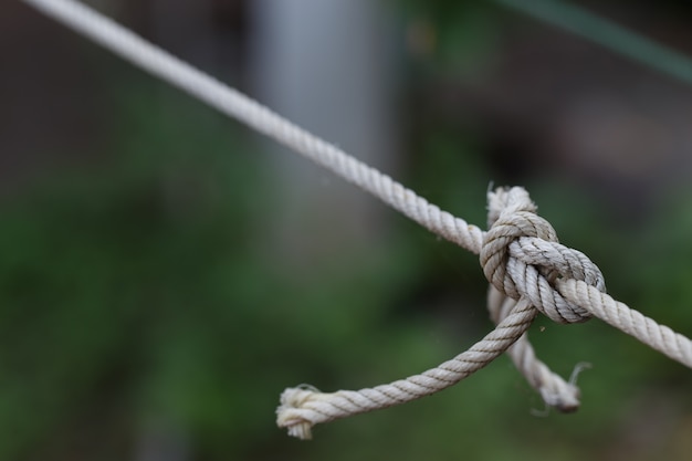 Nylon rope detail background