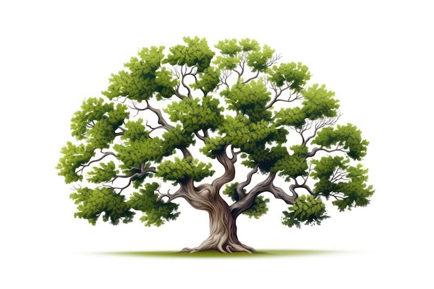 Oak tree icon on white background ar 32 v 52 Job ID d81e27d8a7cf4233a29fe76b0133b01e