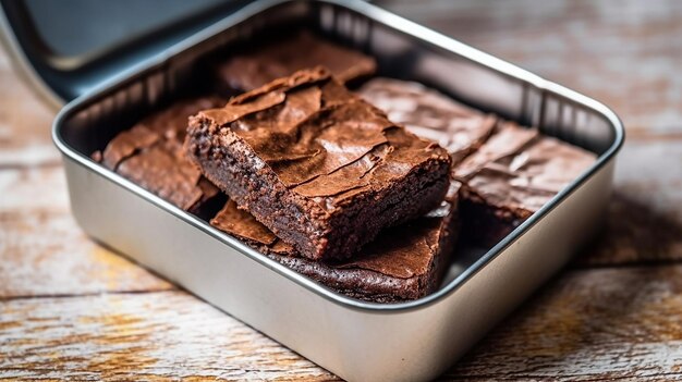 Foto torta di farina d'avena con cioccolato scuro