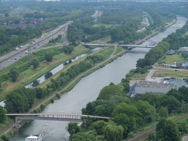 Oberhausen in the ruhr aerea