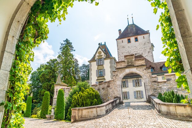 Oberhofen Castle in Zwitserland