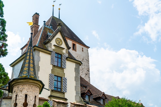 Oberhofen Castle in Switzerland