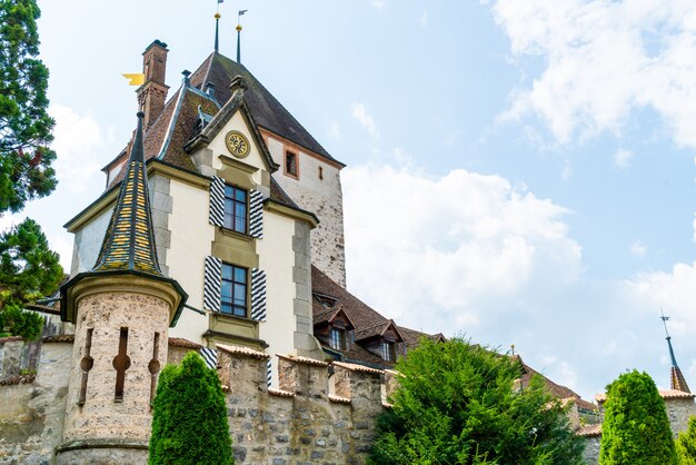 Castello di oberhofen in svizzera