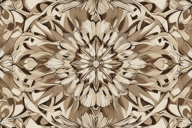 Object symmetry pattern beige brightly