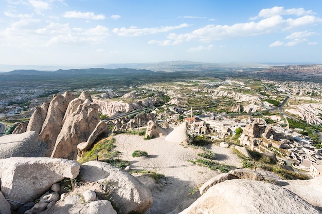 Observation deck over Uchisar village and valley