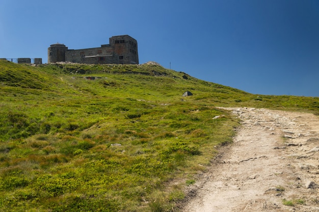 Observatory on mountain top