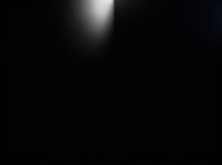 Photo obsidian night minimal abstract light background