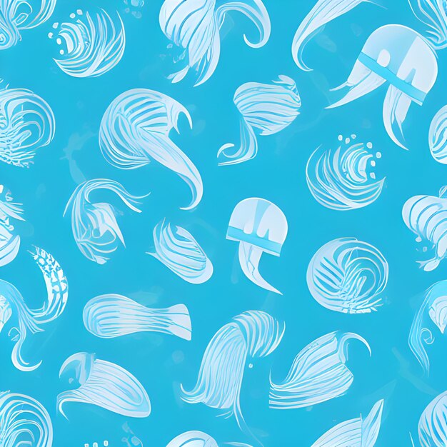 Foto oceaan tekenen abstracte achtergrond onderwater willekeurig element patroon ontwerp