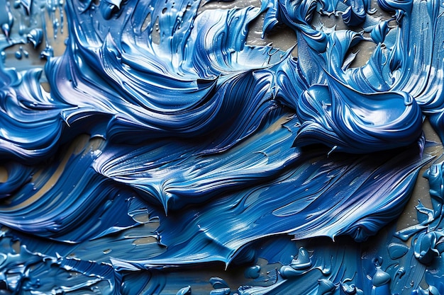 Oceaanblauwe muurtextuur achtergrond met kustvibe