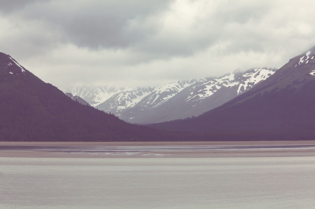 Oceaankust in Alaska