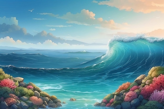 ocean background