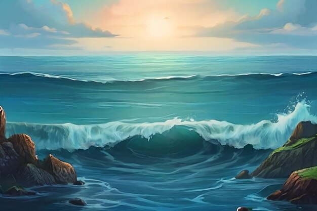 ocean background