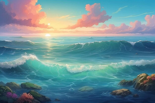 ocean background