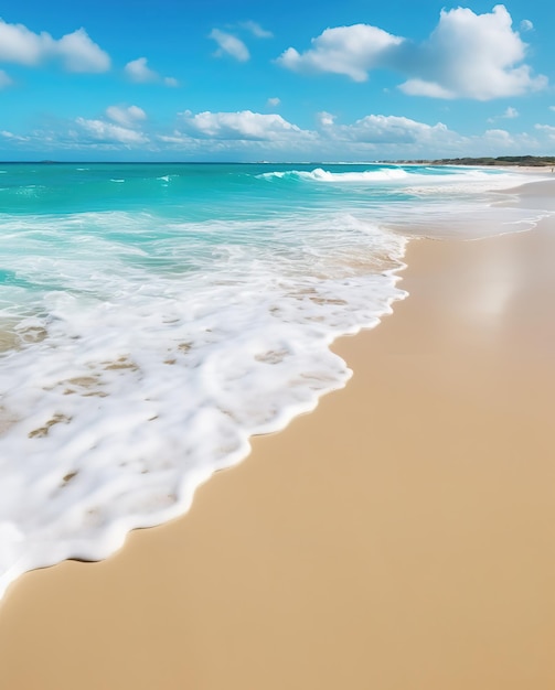 Ocean Beach Zeezicht Natuurlijk landschap en eilandlandschap