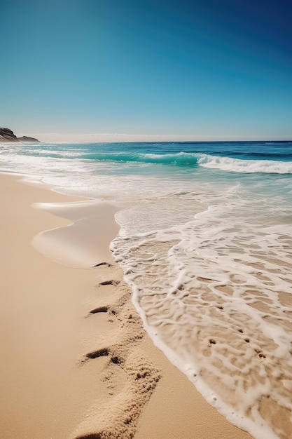 Ocean Beach Zeezicht Natuurlijk landschap en eilandlandschap