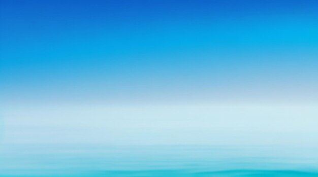 Ocean Breeze Abstract Ocean Blue Blur for Tranquil Background