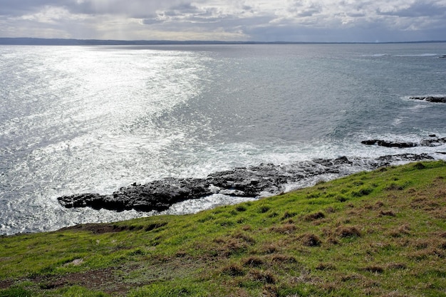 The ocean and the coast of new zealand