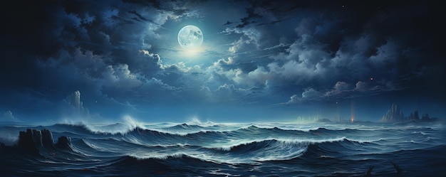 Ocean landscape