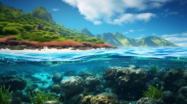 Ocean nature background