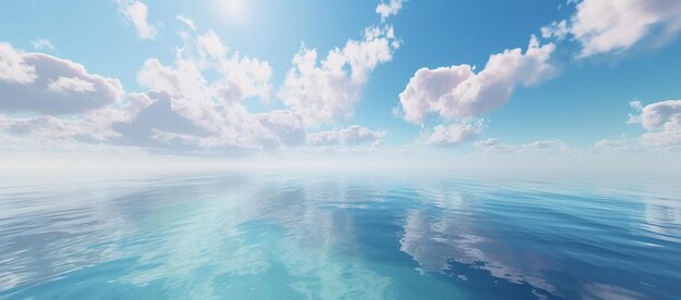 空の下の海