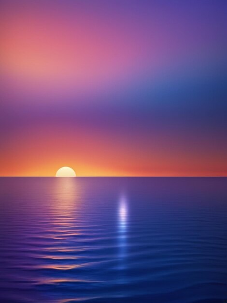 Ocean Sunset background