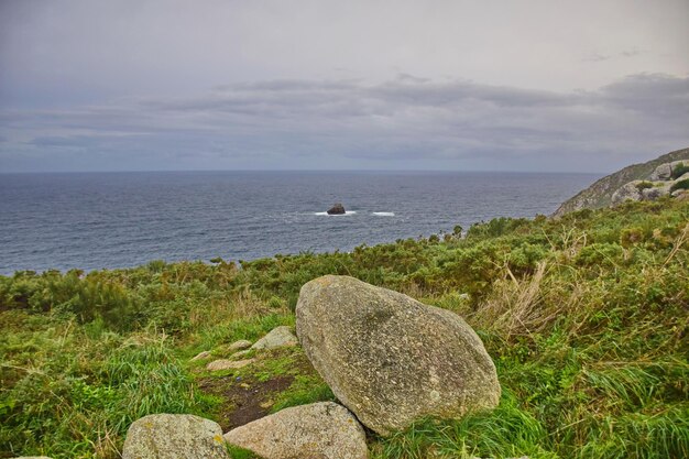 Ocean view from Cape Fisterra The Way of St James