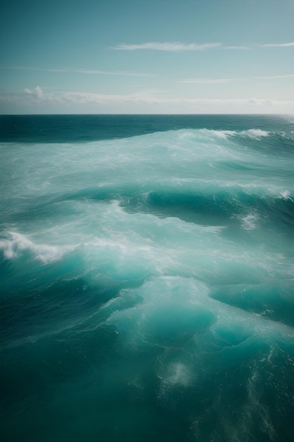 Ocean water and sand texture