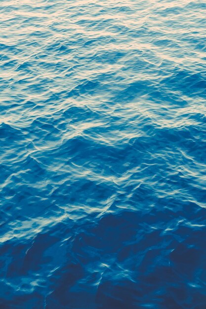 Ocean water surface texture vintage summer holiday background