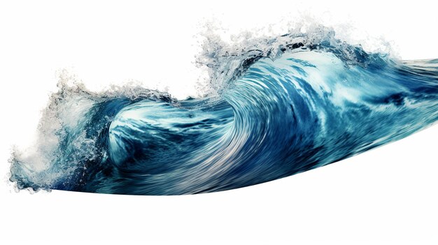 Photo ocean water surface waves generative ai