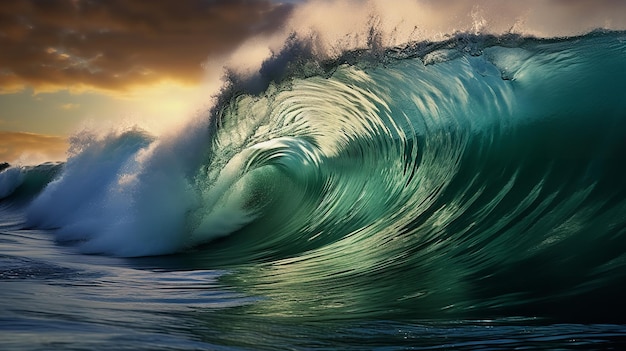 Ocean Waves Magnificent Motion