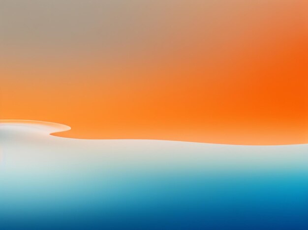 Photo oceanic depths vivid colors and gradient textures for tranquil beauty