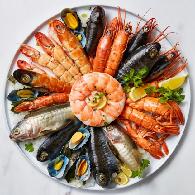 写真 海洋の食べ物