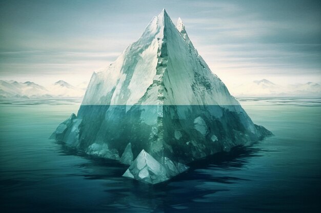 Oceanic Encounters Navigating Icebergs with Awe