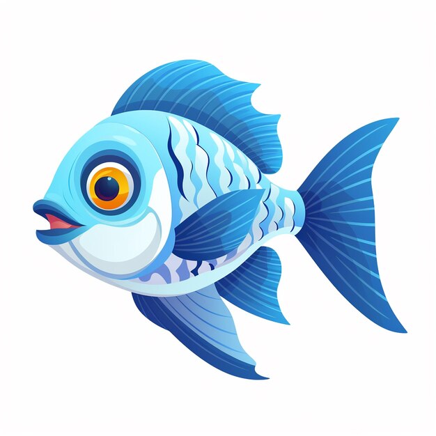 Oceanic Magic Fish Illustration